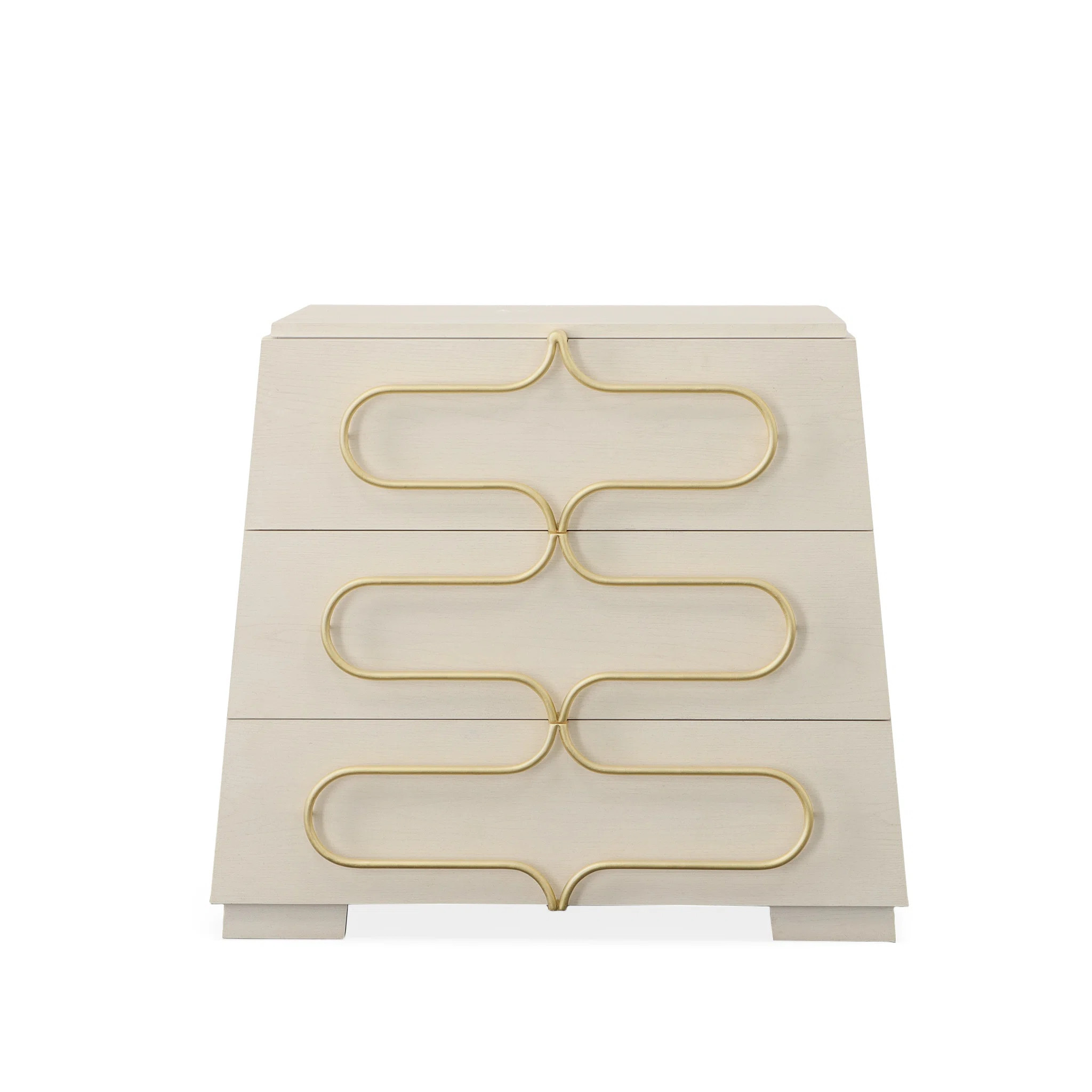 Serpentine Solid Wood Accent Chest | Perigold