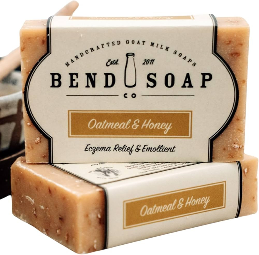 BEND SOAP COMPANY Oatmeal And Honey Goat Milk Soap, 4.5 OZ | Amazon (US)