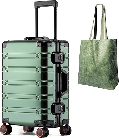All Aluminum Carry On Luggage 22x14x9 Airline Approved, Zipperless Carry On Suitcase Hard Shell C... | Amazon (US)