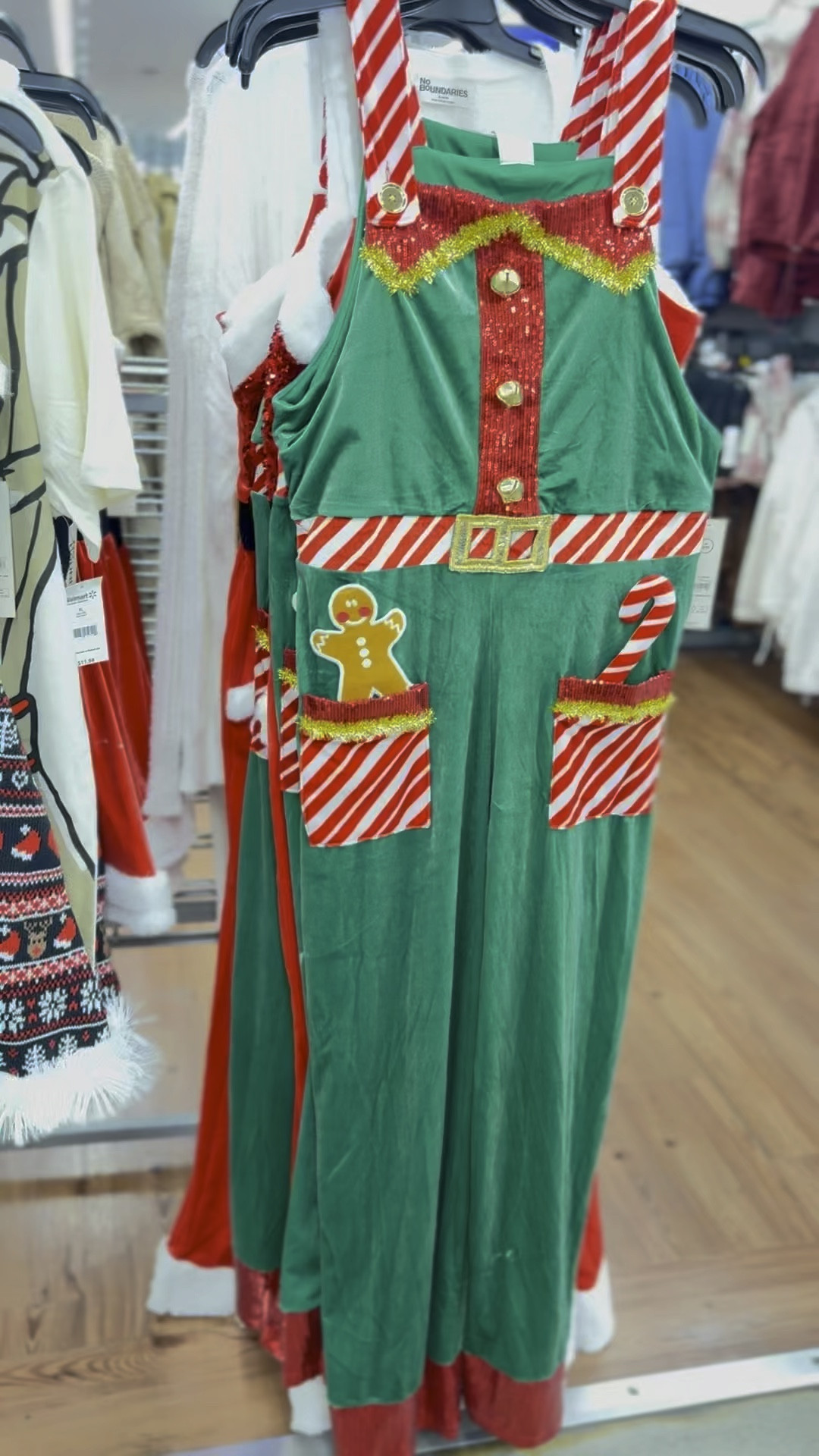 Elf Jumpsuit under $35 at @walmart! 

#LTKStyleTip #LTKHoliday #LTKSaleAlert