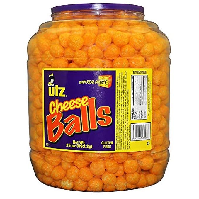 Utz Cheese Ball Barrels - 35 oz. - 2 pk. | Amazon (US)