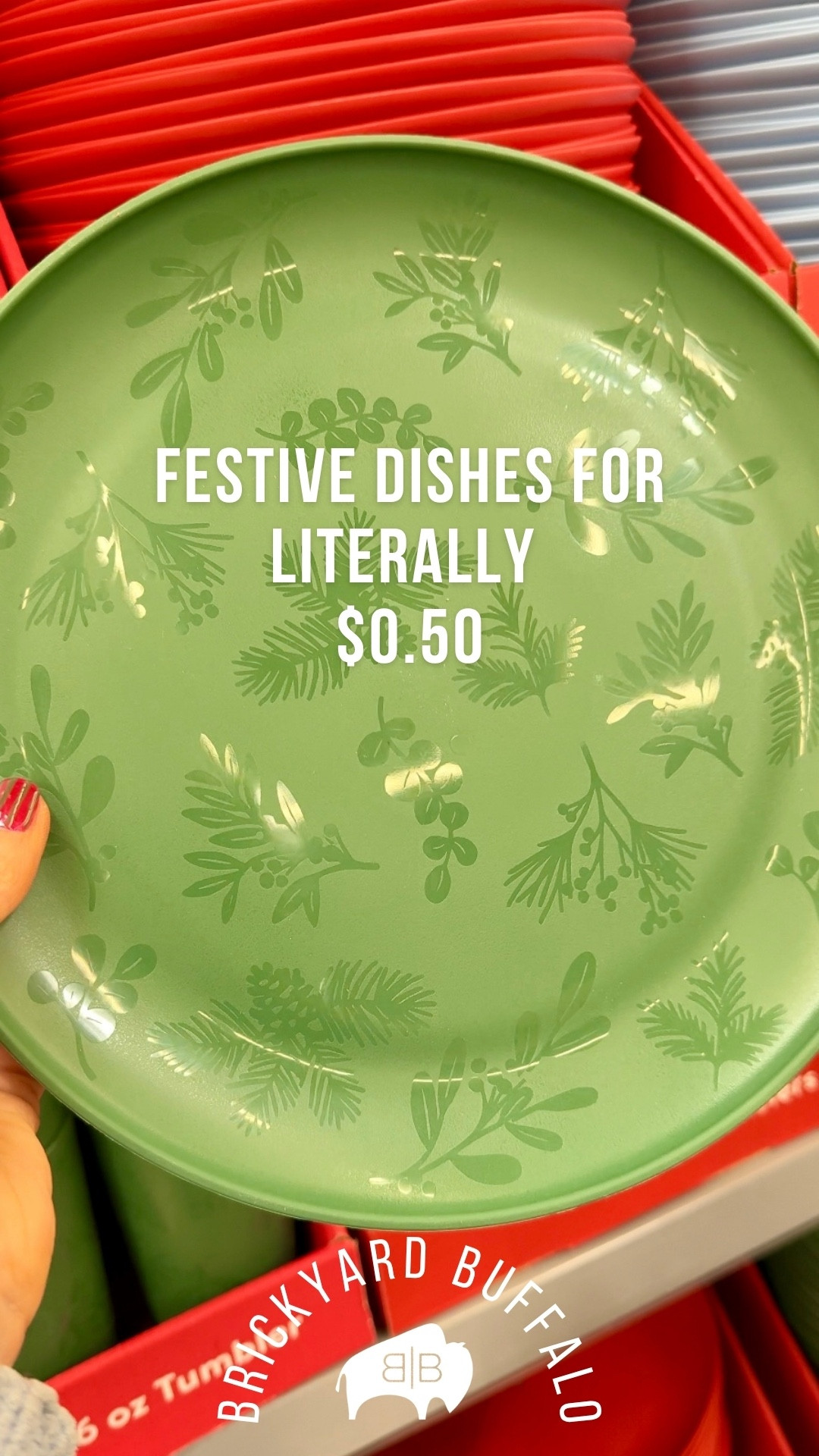 Fifty cent Christmas dishes that look way pricier? Yes please. Lightweight plates, cups and bowls in all the cute holiday colors and etched with the sweetest designs. Perfect for kiddos, cocoa nights or honestly… just because. 

#LTKfoodie #LTKHome #LTKHoliday