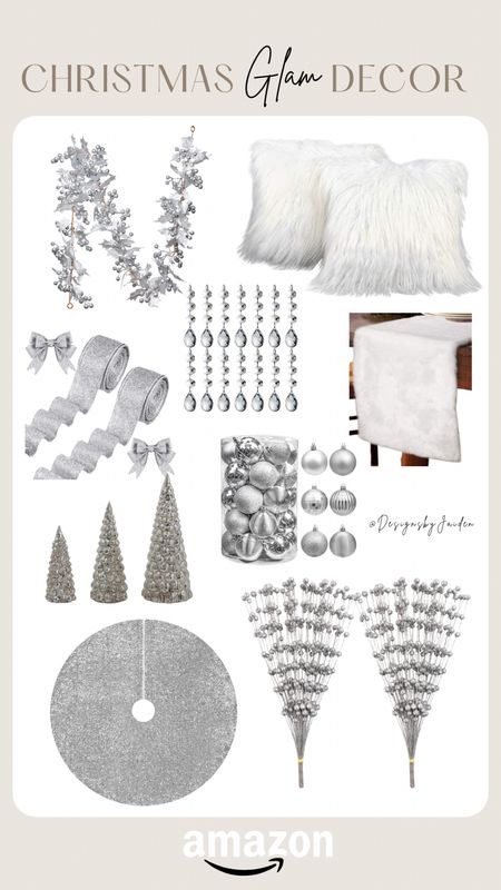 Hi gorgeous!! These amazon glam christmas decorations will make your house feel like a home this holiday season! Click the links below! Happy shopping!🎄❤️ 

Holiday decor, Christmas decor, glam Christmas decor, Christmas tree, silver Christmas tree, silver Christmas decor, Christmas wreaths, holiday decor, Garland, nutcrackers, silver Christmas, realistic Garland holiday, neutral, Christmas, decor, Christmas holiday, Christmas village, wreath, woven tree collar, tree collar, ornaments, candlesticks, stockings, stocking holder, home, decor, holiday, decor, ideas, holiday, decorations, holiday, decorations storage, holiday decor Christmas, holiday decor DIY, holiday decorating ideas, Christmas, decor, ideas, Christmas aesthetic, Christmas, Christmas crafts, Christmas tree, ideas, Christmas nails, Christmas gift ideas, Christmas 2022 trends, Christmas wallpaper, Christmas wreaths, Christmas decorations, Christmas decor ideas for living room, Christmas decor ideas DIY, Christmas decor ideas, 2022 trends, Christmas decorating ideas for the home, decorating ideas for the home, decor, decoration ideas party, decor home living room, home decor ideas, home office, home interior design, home office ideas, home decor styles, home, decor ideas living room, home decor ideas bedroom, home decor styles, home decor inspiration, home decor ideas living room on a budget, neutral living room, neutral, bedroom, neutral aesthetic, neutral, fall decor, neutral, winter, Decor, neutral Christmas decor, neutral Christmas tree, neutral Christmas tree decor, neutral Christmas tree ideas, neutral Christmas decorations, neutral Christmas ornaments, Christmas tree, fireplace, decor Christmas, festive decor, Thanksgiving decor, Thanksgiving decorations, Thanksgiving table settings, Thanksgiving aesthetic, Christmas deer decorations, Christmas deer decor, amazon home decor, amazon home decorations, amazon must haves, Amazon finds, amazon must haves for bedroom; amazon wishlist, Amazon Christmas gifts, amazon Christmas decor, Amazon Christmas list, Amazon, Christmas decorations, Amazon Christmas