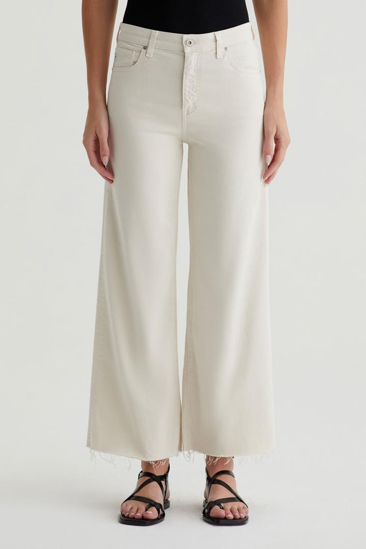 Saige Wide Leg Crop In Opal Stone | South Moon Under