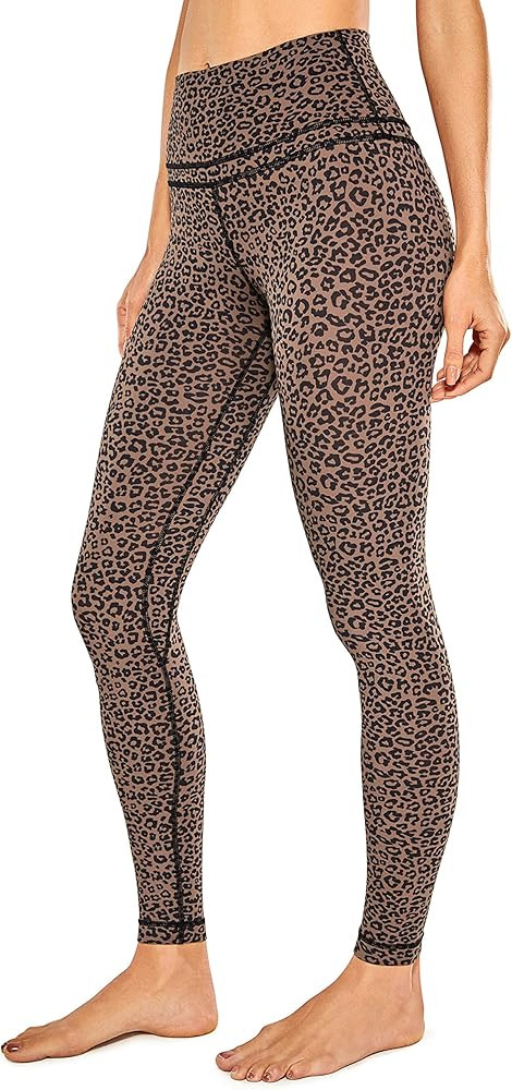CRZ YOGA Women's Naked Feeling I Workout Leggings 28 Inches - High Waisted Full-Length Yoga Pants | Amazon (US)