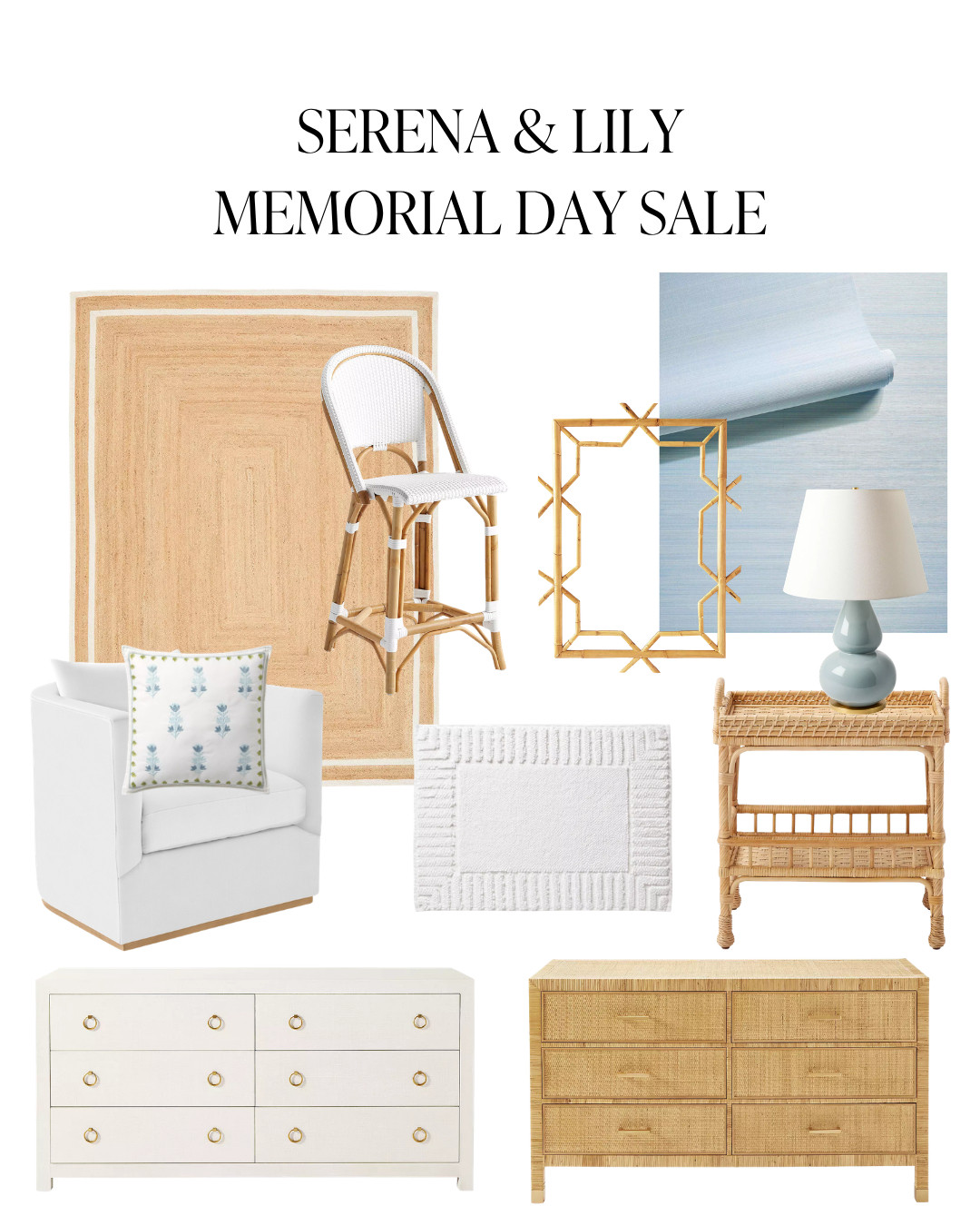 Serena & Lily Memorial Day Sale✨ 

 #LTKHome #LTKSaleAlert
