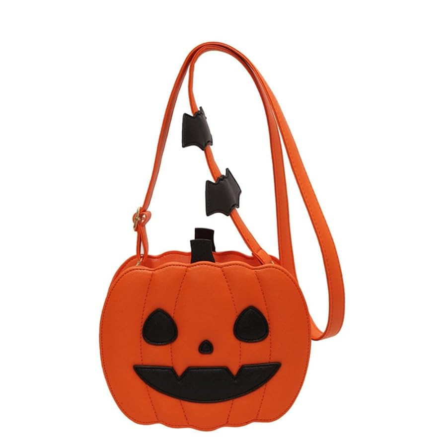 Small Spooky Pumpkin Purse - Halloween Crossbody Bag for Women, Stylish and Fun Halloween Accesso... | Amazon (US)