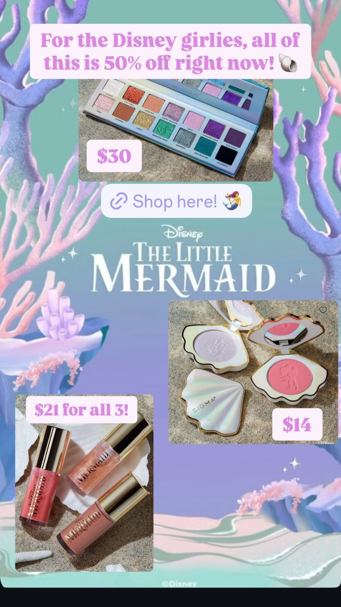 🐚🧜‍♀️✨❤️

#LTKBeauty #LTKFindsUnder50 #LTKSaleAlert