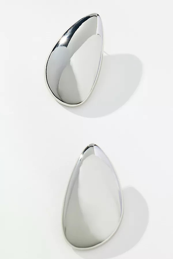Sleek Shaped Oval Earrings | Anthropologie (US)
