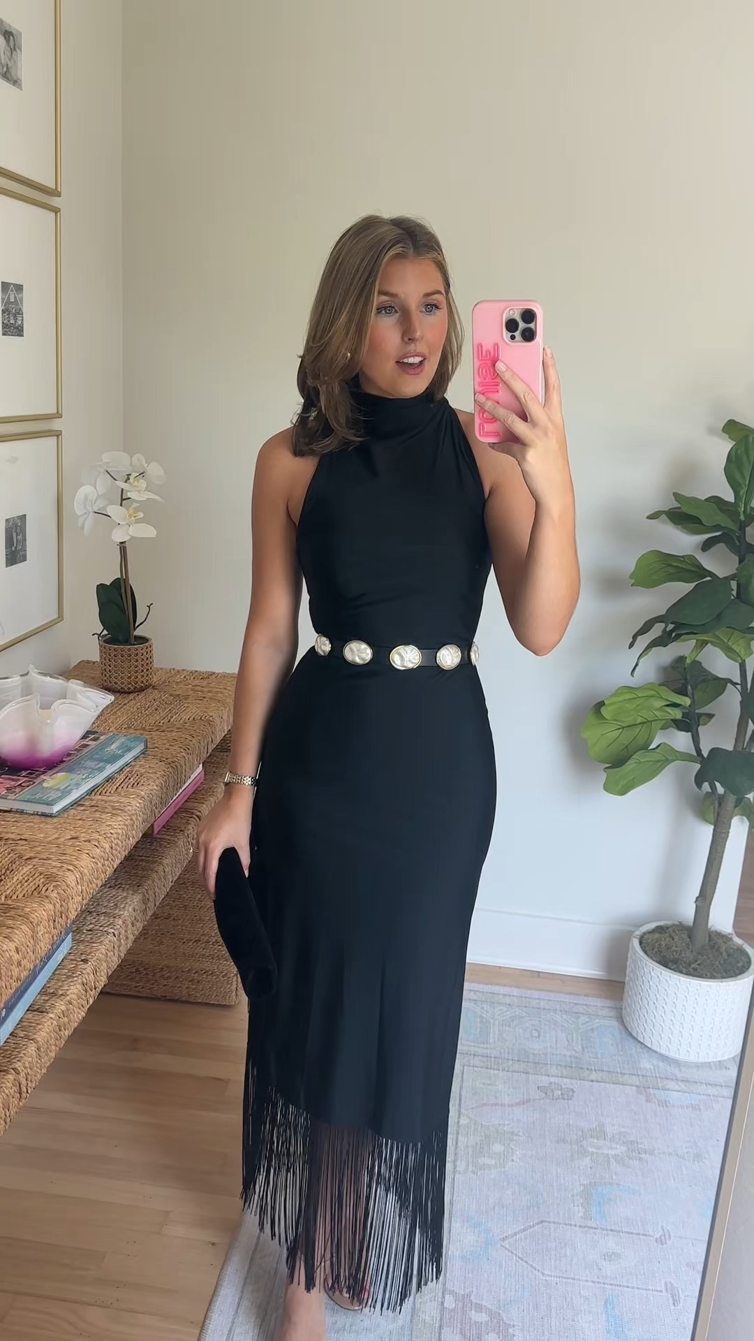 Western chic outfit idea! Wearing an XS in dress!