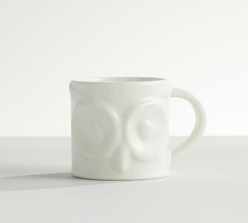 Owl Shaped Stoneware Mugs | Pottery Barn (US)
