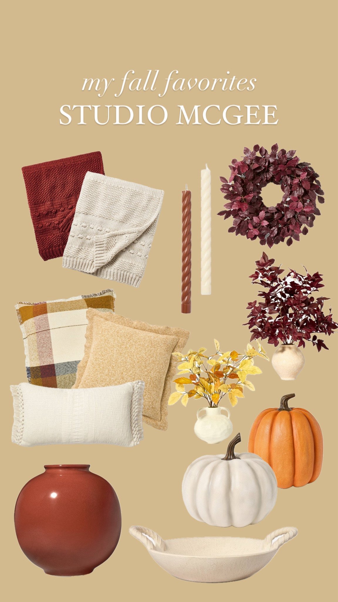 my fall favorites from studio mcgee 🍂🤎 what’s a better combo than fall and target? maybe Christmas and target 🎄

#LTKSeasonal #LTKHome