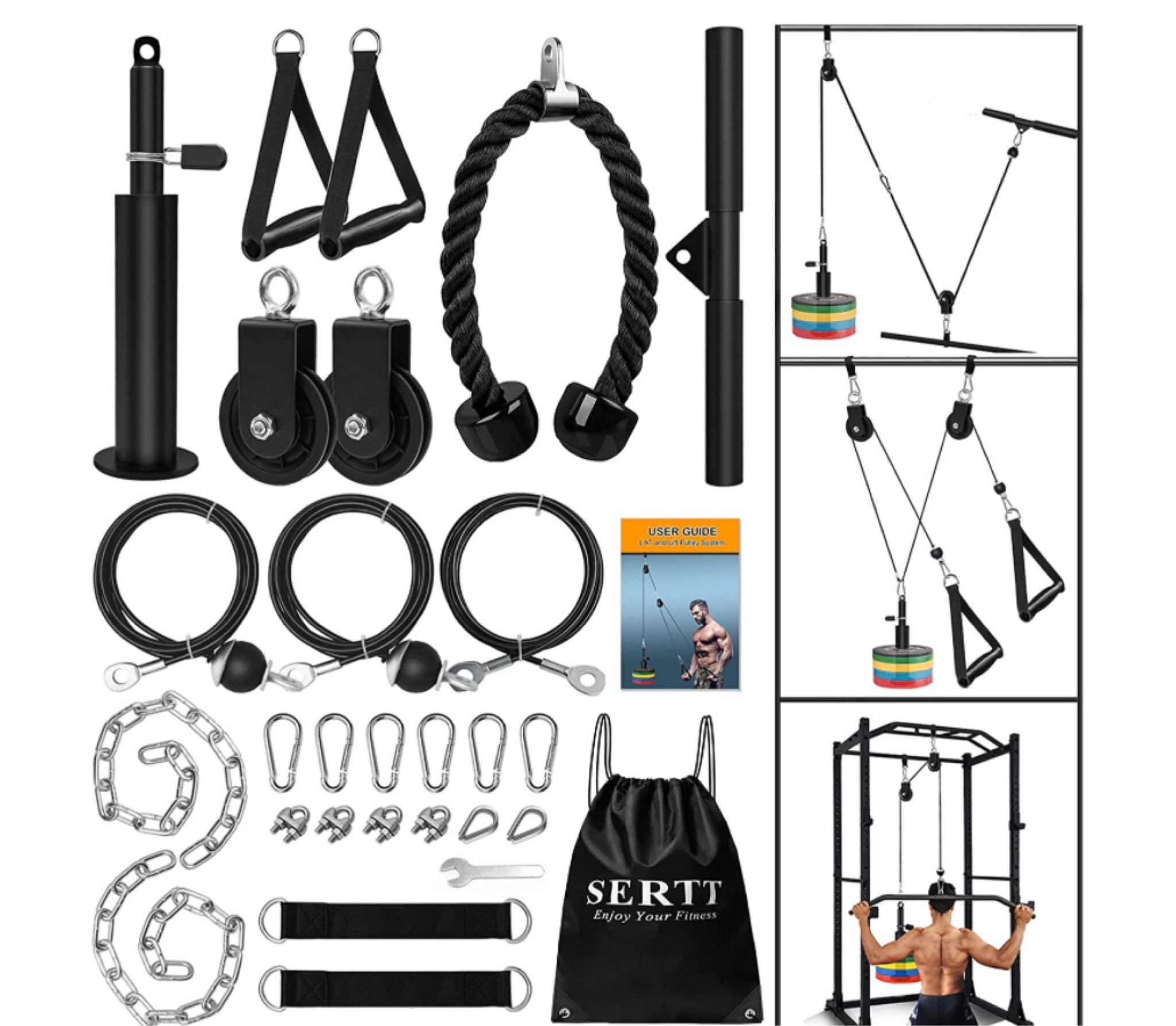 Amazon. Home Gym System. Cable Pulley. DIY Pulley System. Cable Pulley Attachments. Sale Alert  

#LTKhome #LTKfit #LTKsalealert