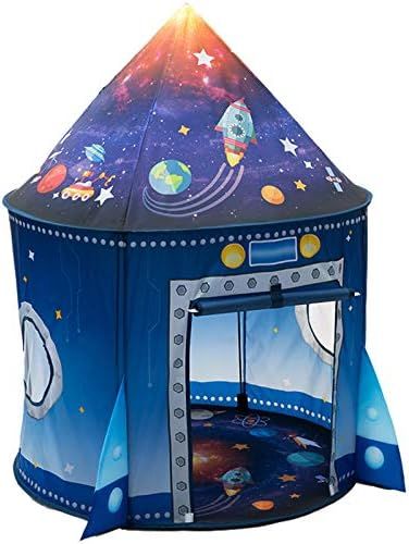 WillingHeart Rocket Ship Play Tent for Kids, Astronaut Spaceship Space Themed Pretend Playhouse I... | Amazon (US)