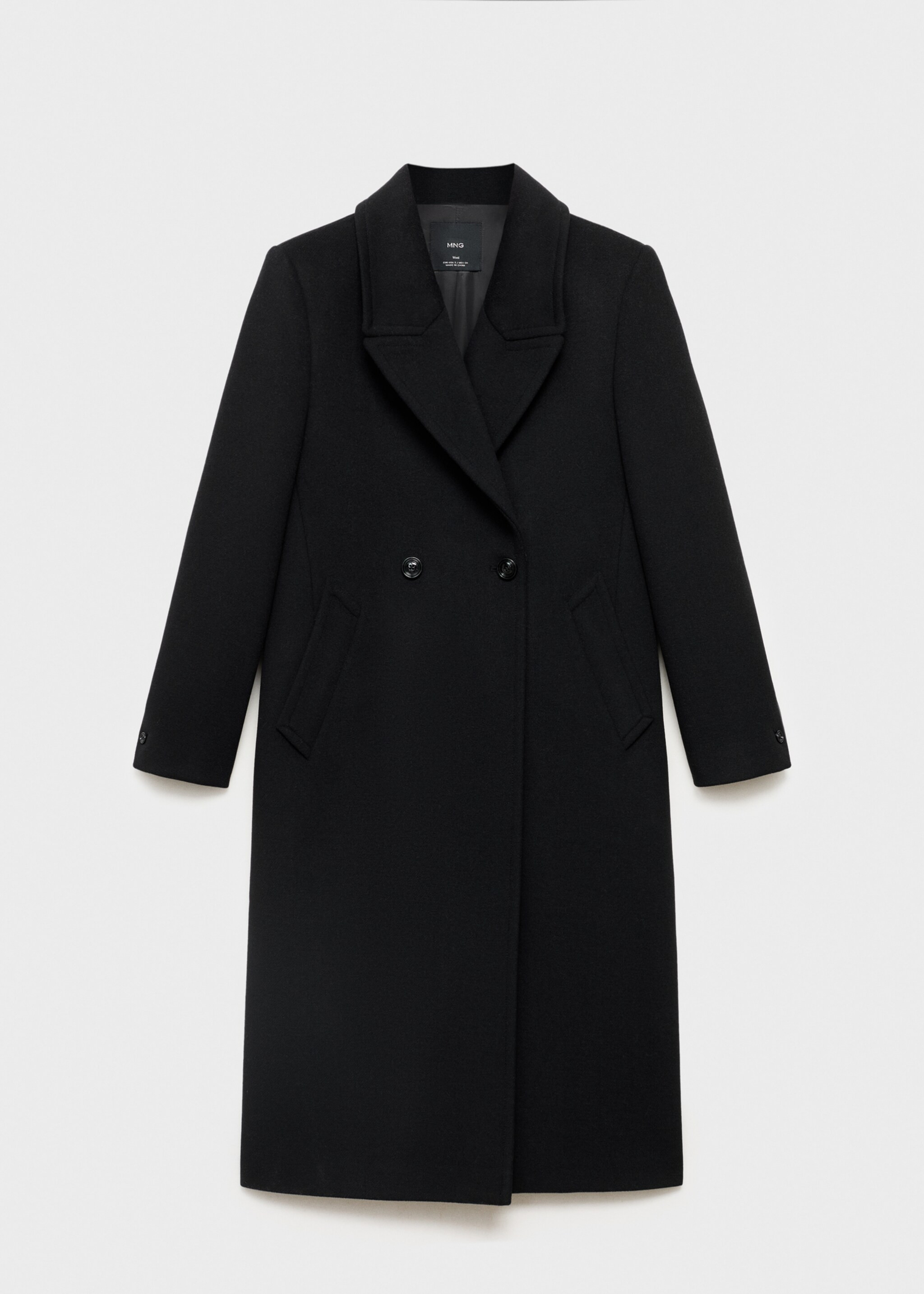 Handmade oversized wool coat | MANGO (UK)