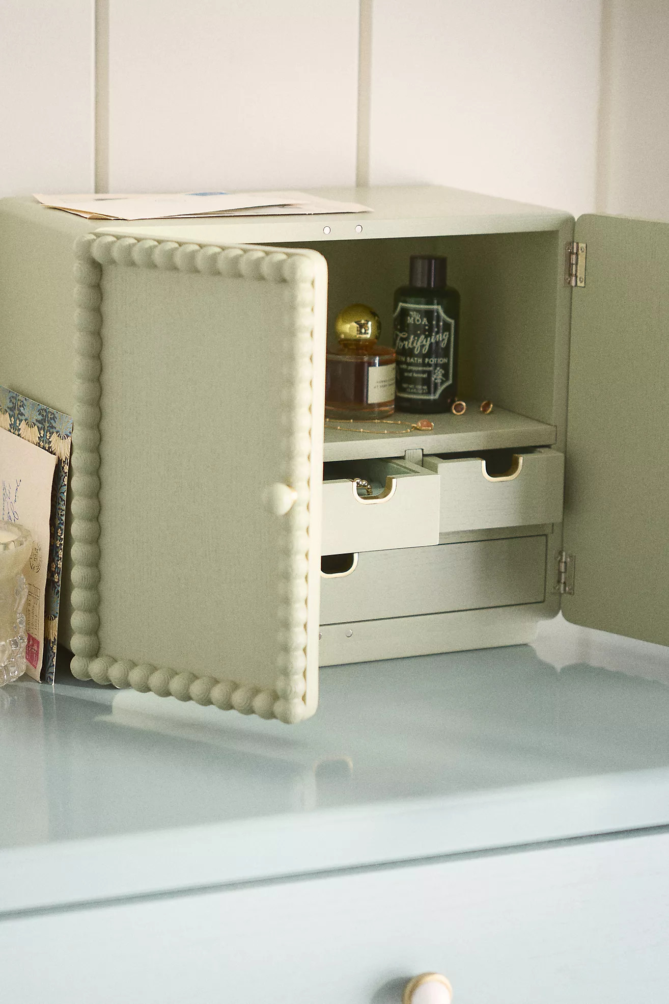 Pippa Wood Jewelry Cabinet | Anthropologie (US)