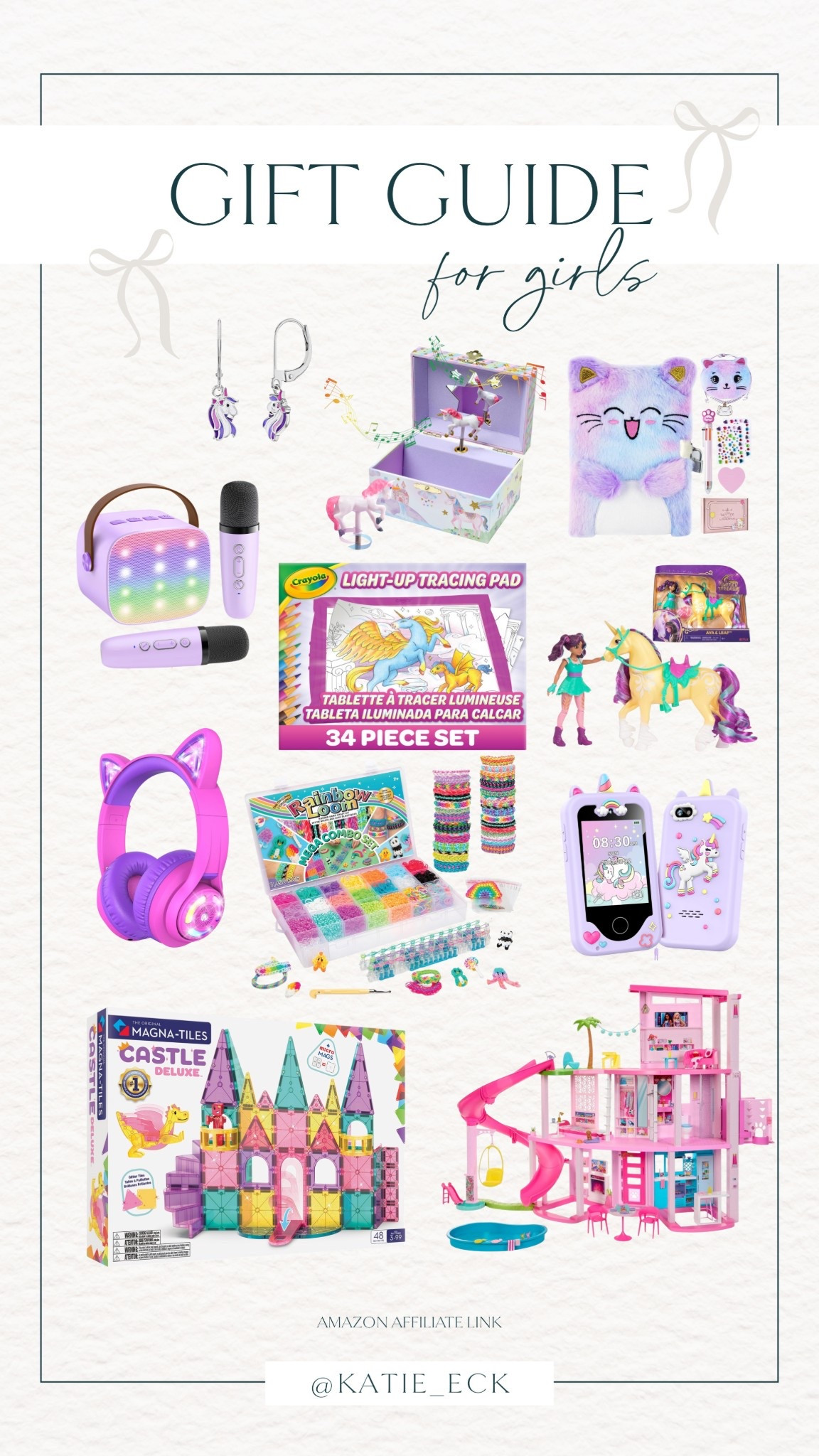 Gift Guide for Girls 💖

Christmas gift ideas // girls toys // holiday gift guide 




#LTKHoliday #LTKKids #LTKGiftGuide