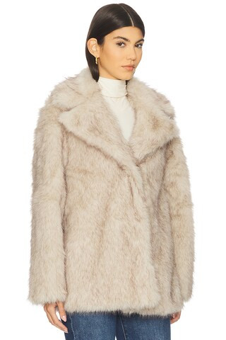 Kindra Coat in Natural | Revolve Clothing (Global)