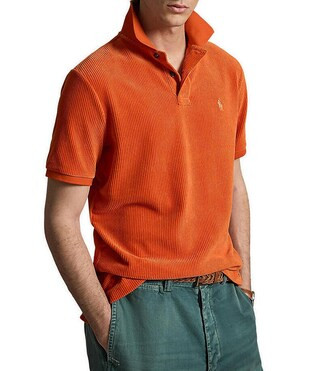 Polo Ralph Lauren Classic Fit Short Sleeve Corduroy Polo Shirt -  M | Dillard's