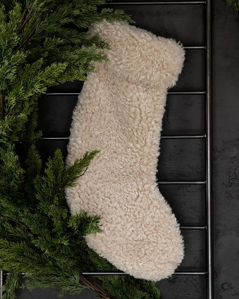 Cozy Faux Fur 20" Sherpa Stocking | Scout & Nimble
