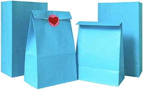 Artseen Party Favor Paper Bags for Party Celebration Treated Paper Bags 5.10X3.10X9.4 inches(24 C... | Amazon (US)