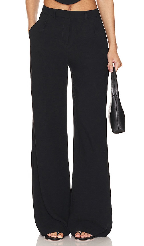 Amanda Uprichard x REVOLVE Slater Pants in Black. - size M | Revolve Clothing (Global)
