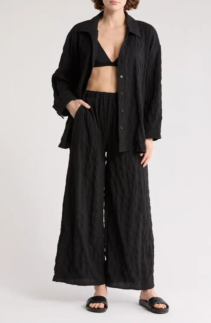 NORDSTROM RACK 2-Piece Crinkle Cover-Up Set | Nordstromrack | Nordstrom Rack