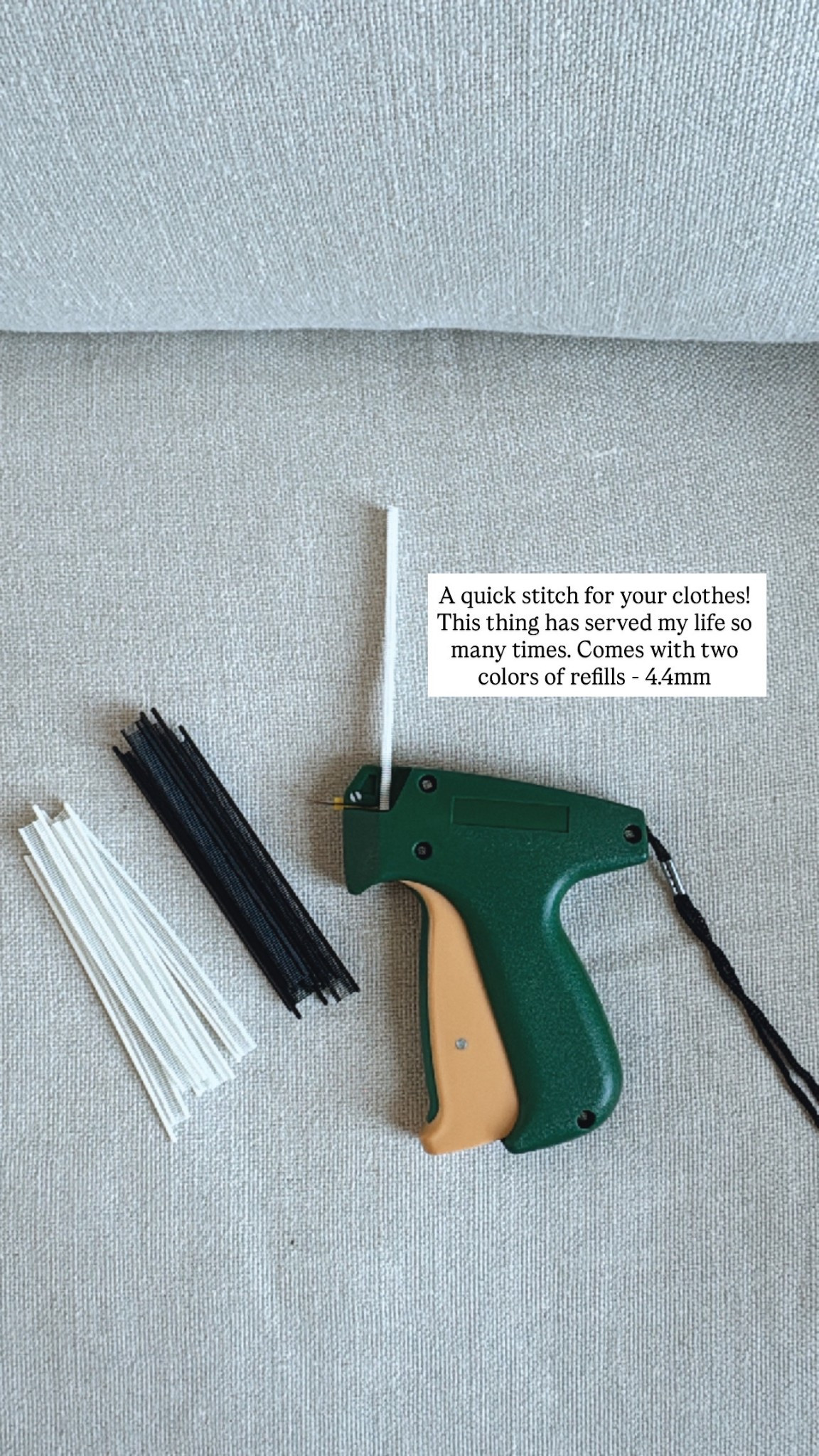 This stitch gun has been a lifesaver for me so many times! It’s awesome to bring on trips too! 

Loverly Grey, Amazon, stitch gun, travel finds 

#LTKTravel