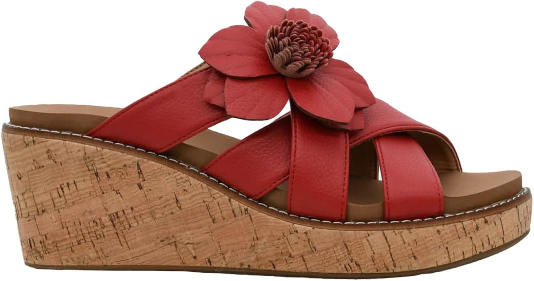 Corkys Footwear Heartbreaker Womens Wedge Sandals \u2013 With a 2.5 Inch Heel, Strappy Upper with... | Amazon (US)