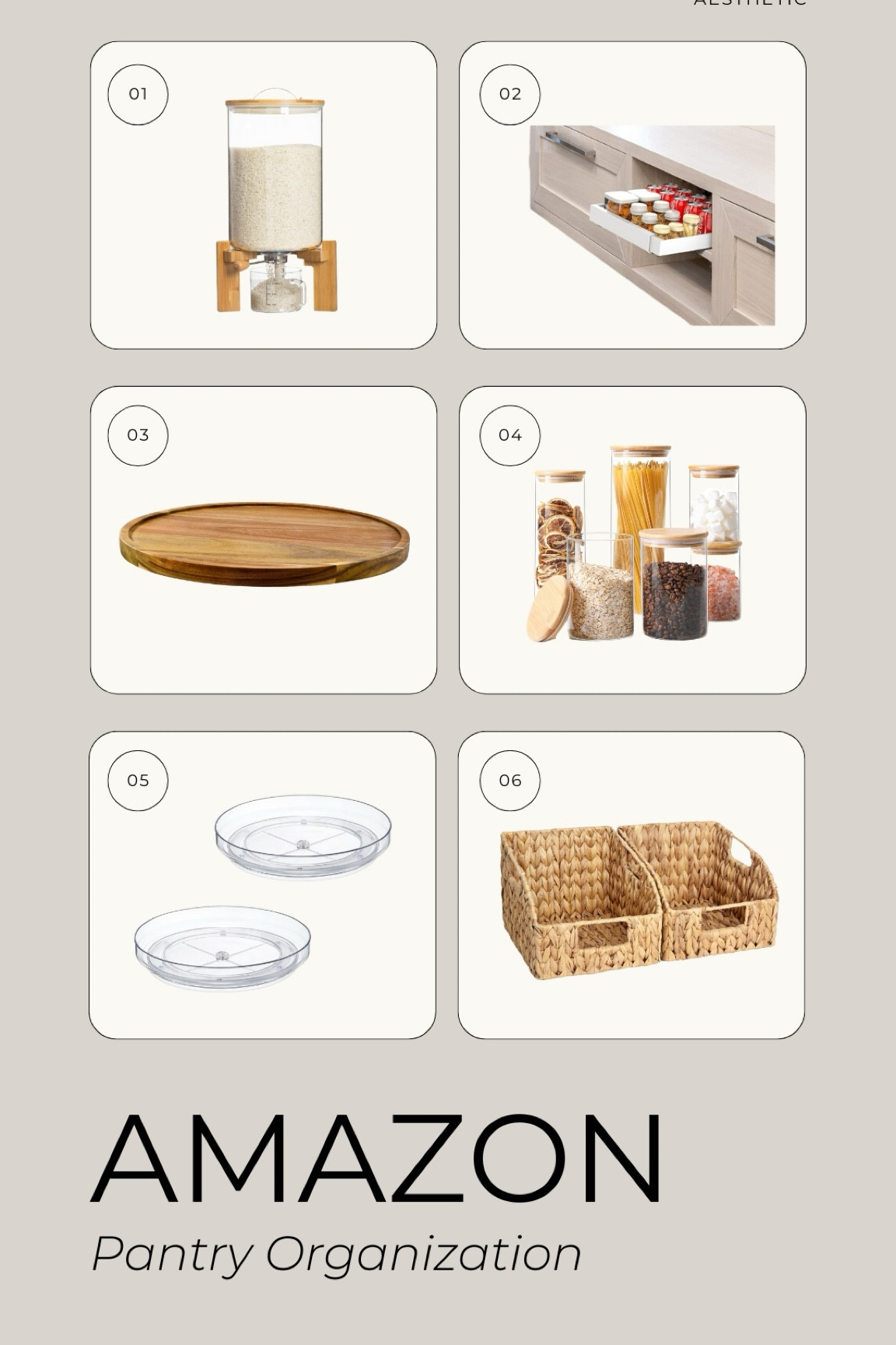 Amazon Pantry Organization

#LTKHome #LTKSaleAlert