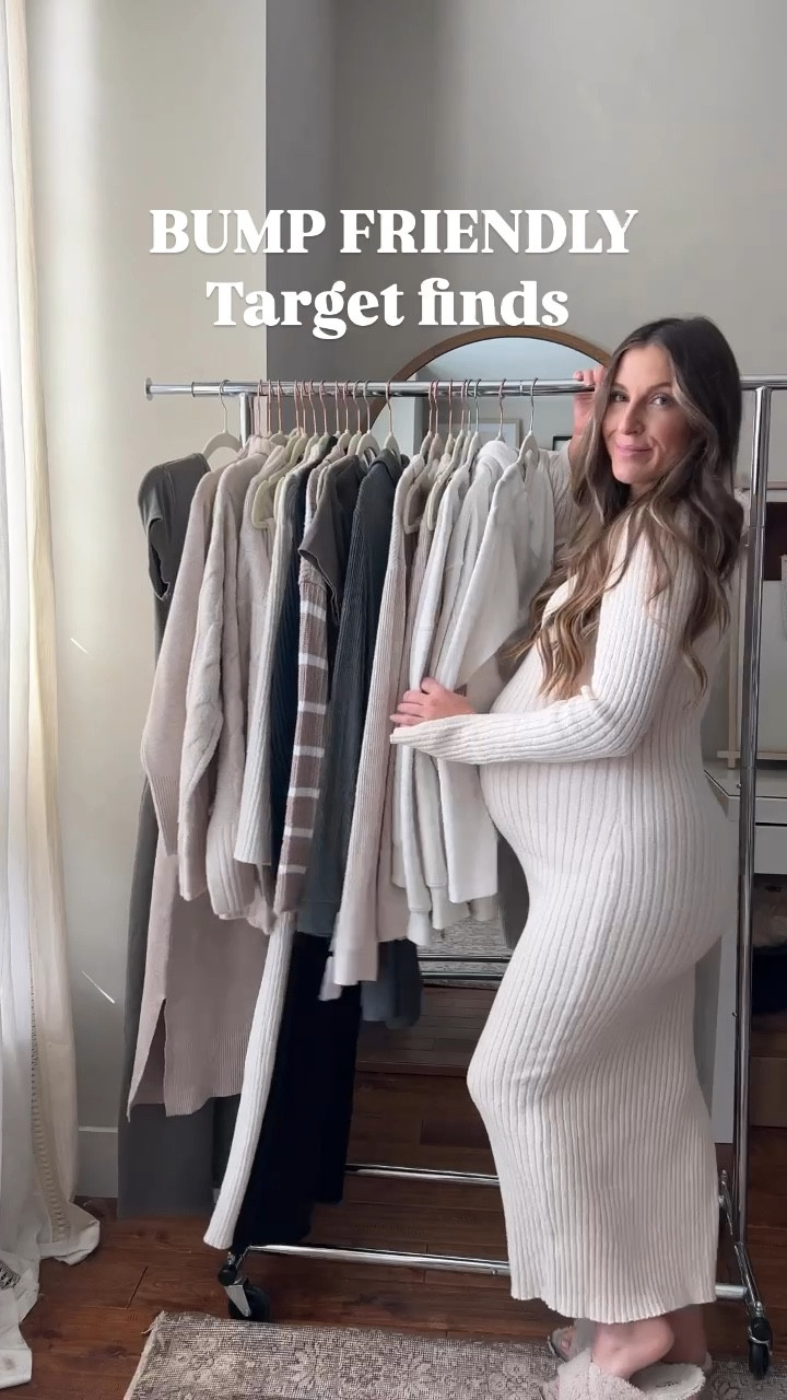 Bump friendly target finds! None of these are maternity but they all work with a bump! I usually size up 1! #maternityfashion #bumpstyle 

#LTKBump #LTKFindsUnder50 #LTKStyleTip