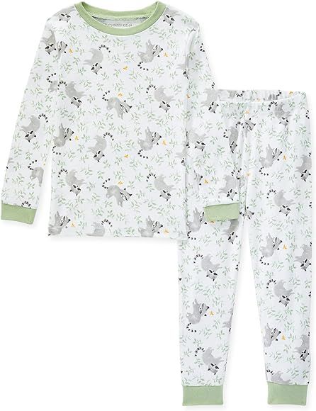 Burt's Bees Baby Baby Boys' Pajamas, Tee and Pant 2-Piece Pj Set, 100% Organic Cotton | Amazon (US)