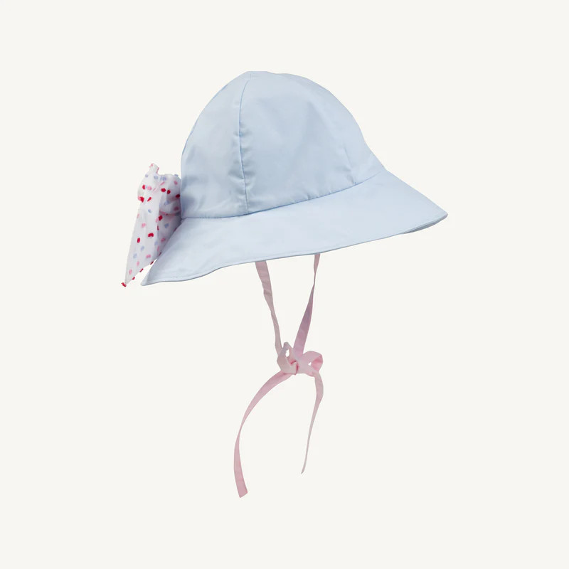 Pippa Petal Hat - Buckhead Blue with Dogwood Dot | The Beaufort Bonnet Company