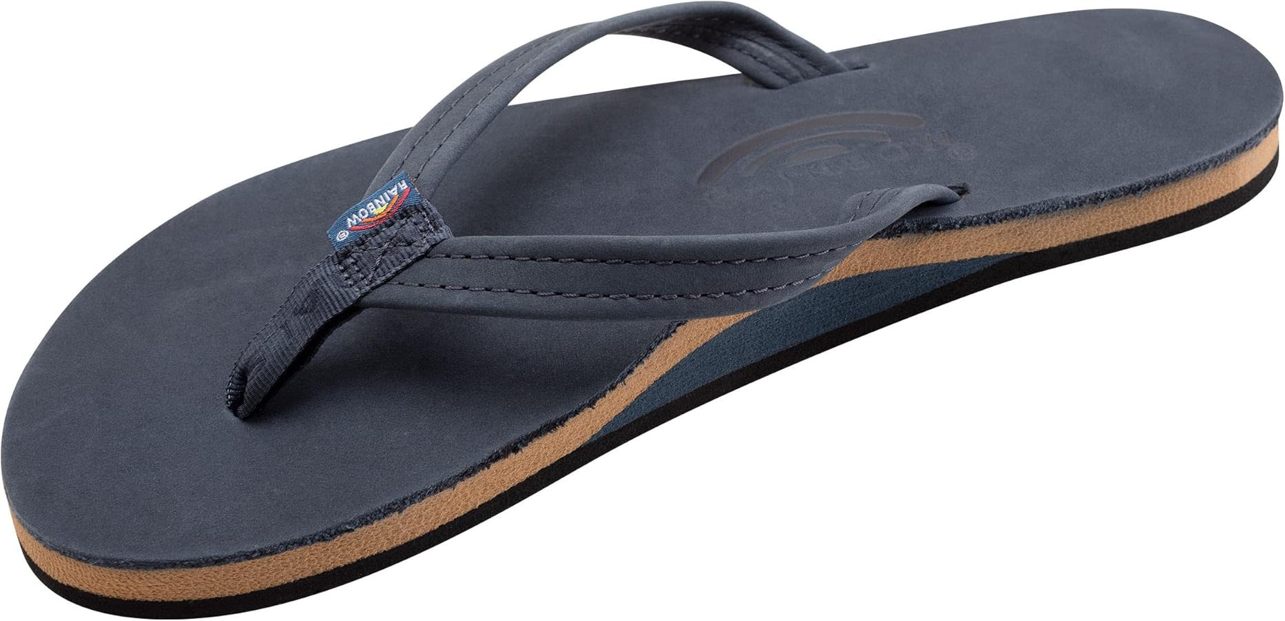 Rainbow Sandals Women's Single Layer Leather Sandal Narrow Strap | Amazon (US)