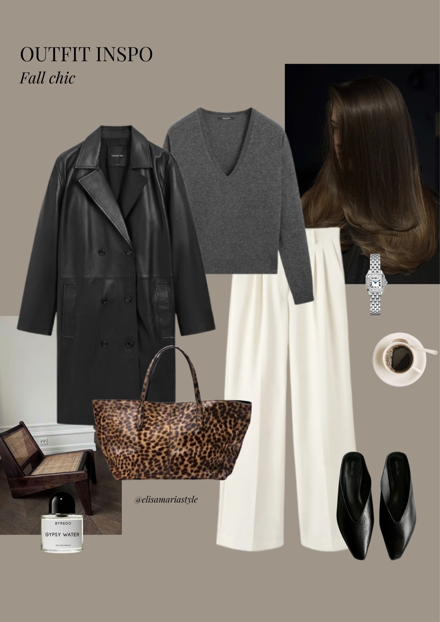 Effortlessly chic fall outfit idea ☕️