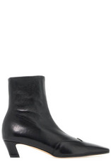 Khaite Square Toe Ankle Boots | Cettire Global
