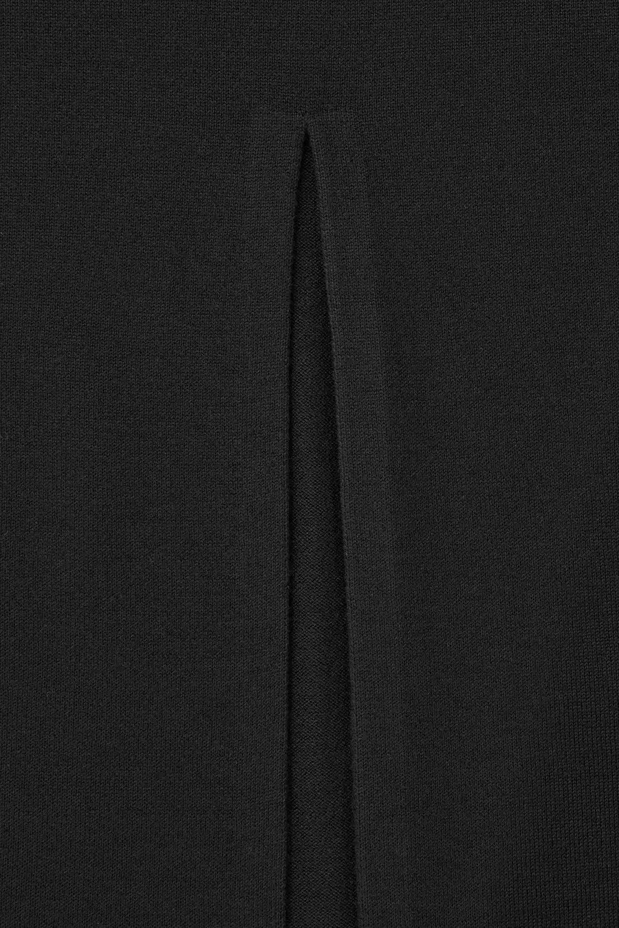 PURE WOOL COLUMN MAXI SKIRT - BLACK - COS | COS UK
