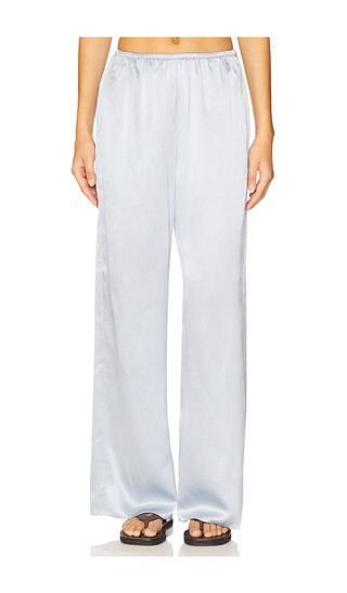 Silk Satin Pantlet in Sky | Revolve Clothing (Global)
