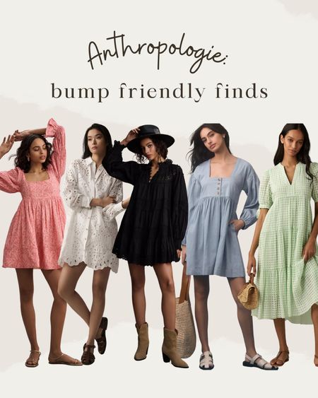 Anthropologie bump friendly finds! Maternity style, pregnancy, bump style, baby bump, outfit inspo  

#LTKSpringSale #LTKbaby #LTKbump