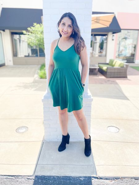 Green fall dress 

#LTKbeauty #LTKSeasonal #LTKHalloween
