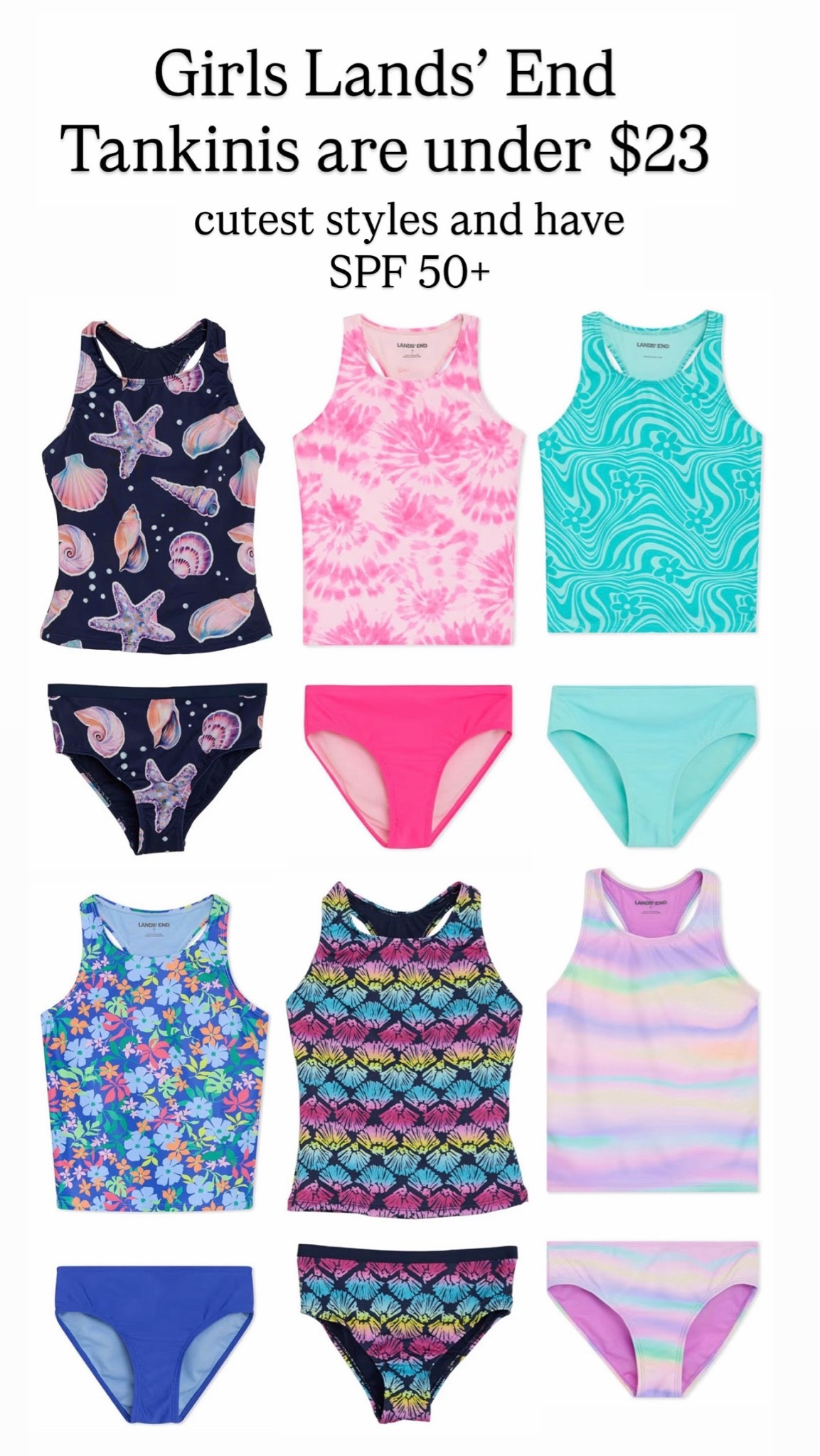 Lands’ End girls bathing suits with SPF 50+

#LTKKids #LTKSaleAlert