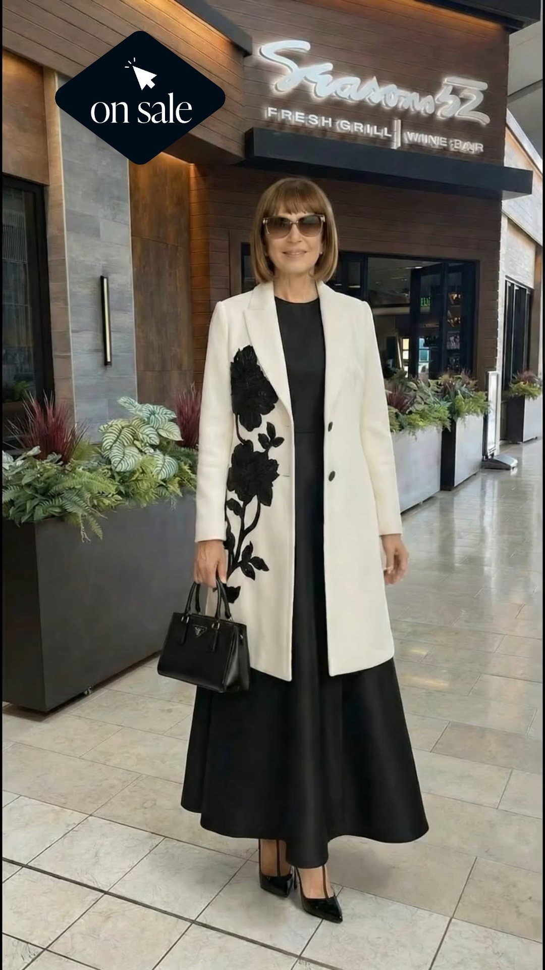 SALE at WHBM ‼️ ❤️ the Black Embroidery on this white wool coat!! Dress up any LOOK 🥰
Wedding Guest- Dinner Date - Vacation- Travel - WorkWear 

Follow my LTK @fashionistanyc on the @shop.LTK app to view this post and get my exclusive app-only content!

#liketkit #LTKootd #LTKdayinmylife #LTKgrwm #LTKSaleAlert #LTKWedding
@shop.ltk
https://liketk.it/5OkZK 