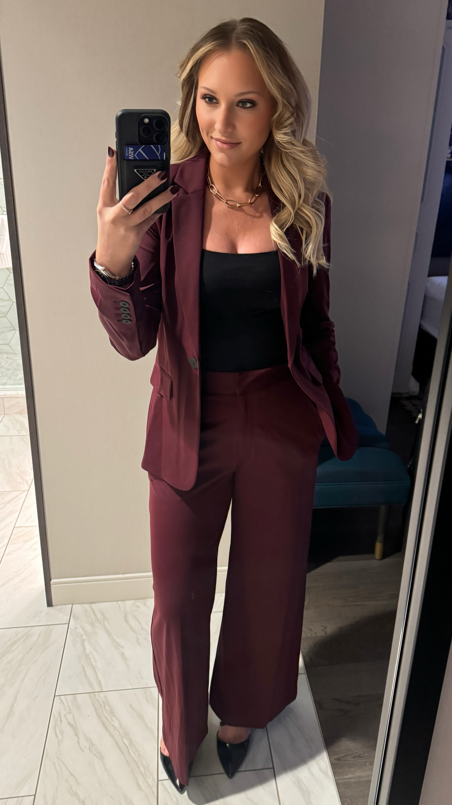 Power suit for the game here in Calgary! 

#LTKHoliday #LTKSeasonal #LTKWorkwear