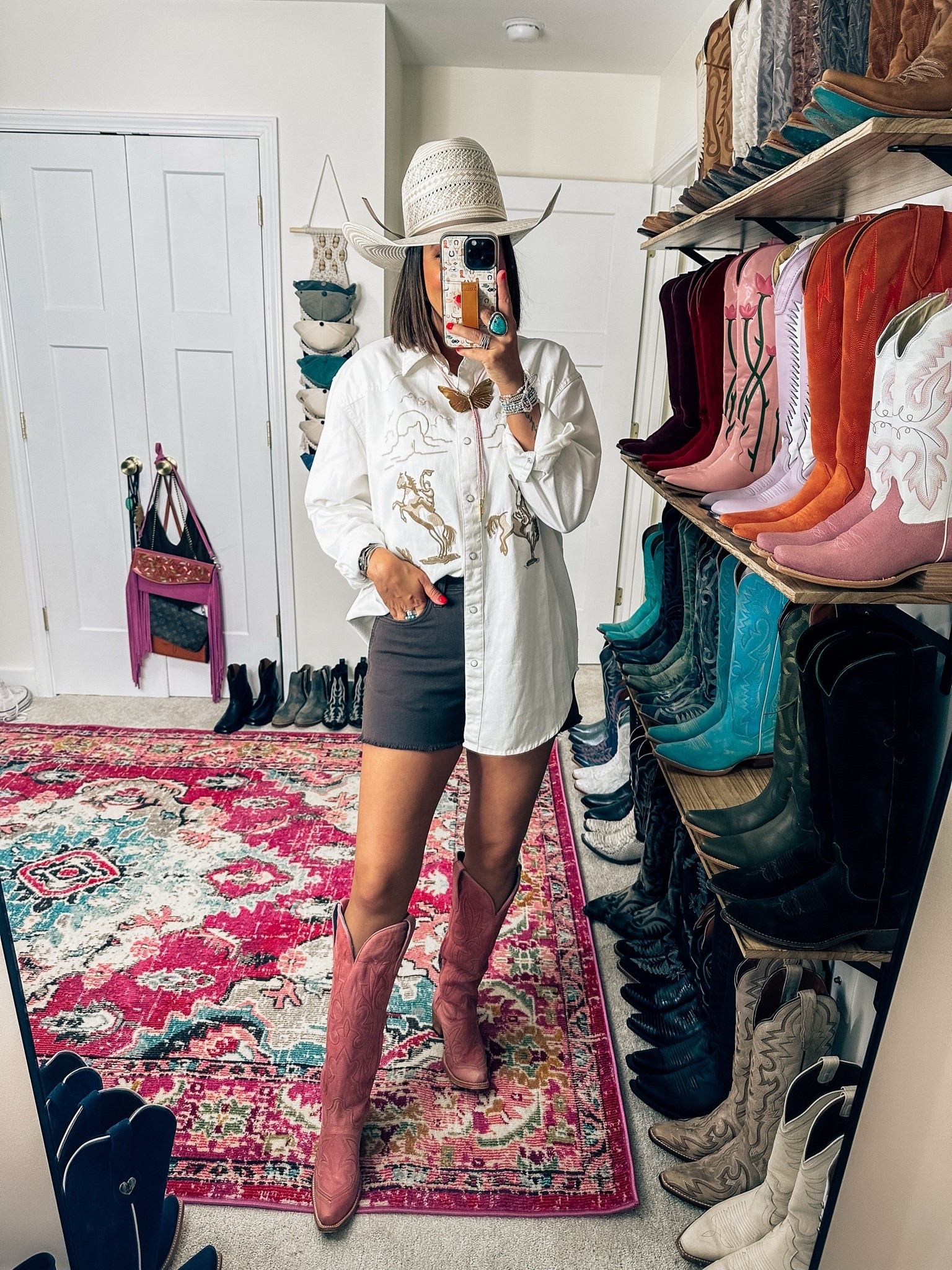 Wrangler western denim on denim outfit country concert , CMA fest , rodeo

#LTKgrwm #LTKootd