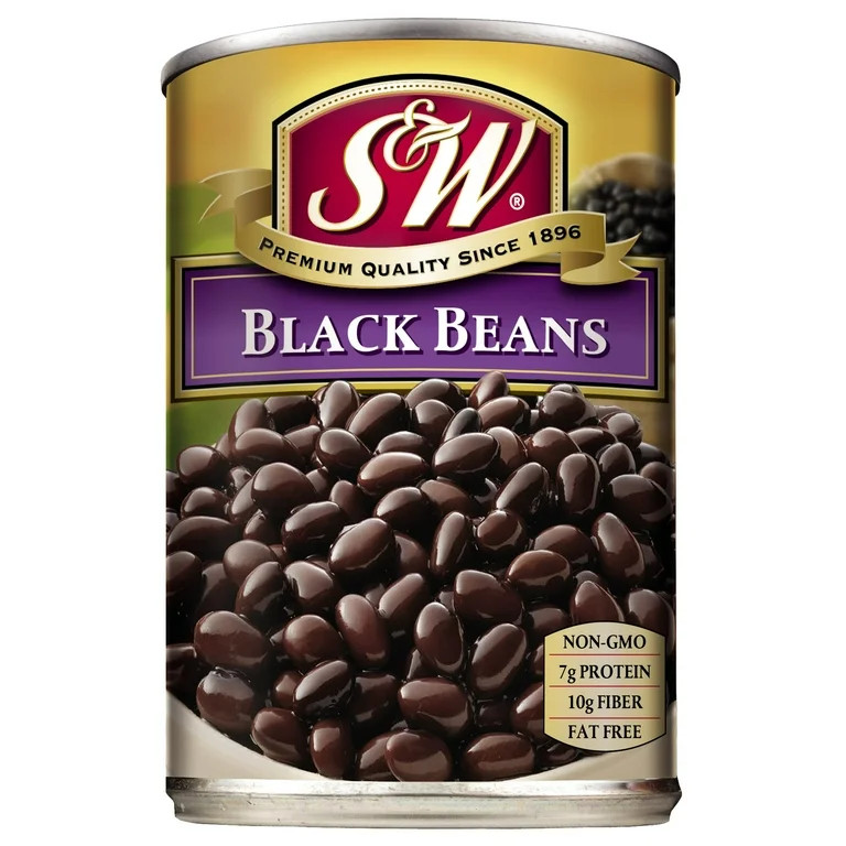S&W Black Beans 15 oz. Can | Walmart (US)
