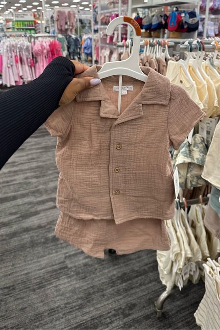 This Linen Set is so cute! Very light and breathable for hot summer days/ nights

Target finds - baby outfits - summer outfit - toddler outfits 

#LTKFindsUnder50 #LTKStyleTip #LTKBaby