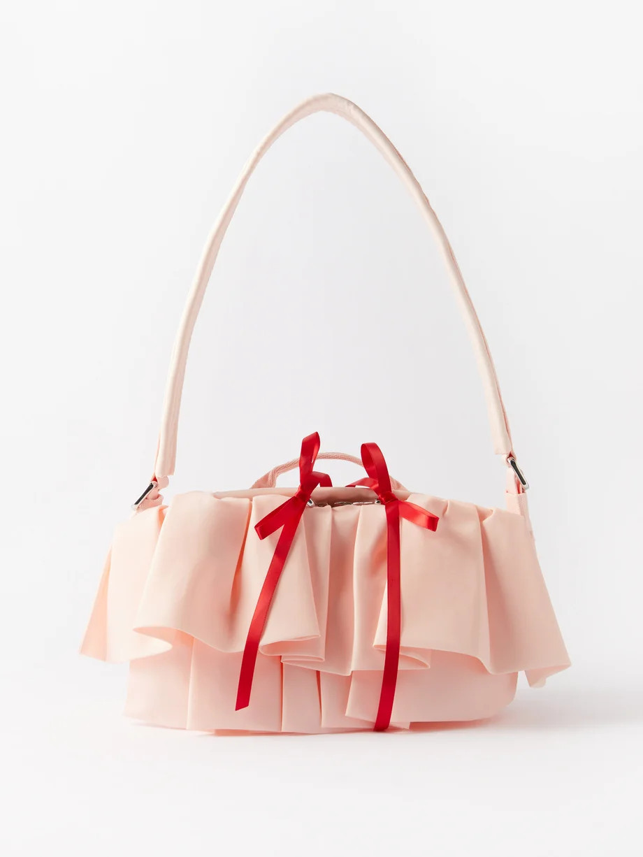 Ruffled nylon shoulder bag | Simone Rocha | Matches (US)
