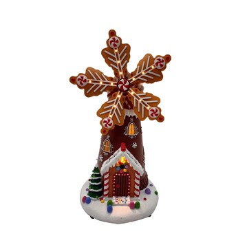 Carole Towne Animatronic Lighted Musical Village Scene | Lowe's