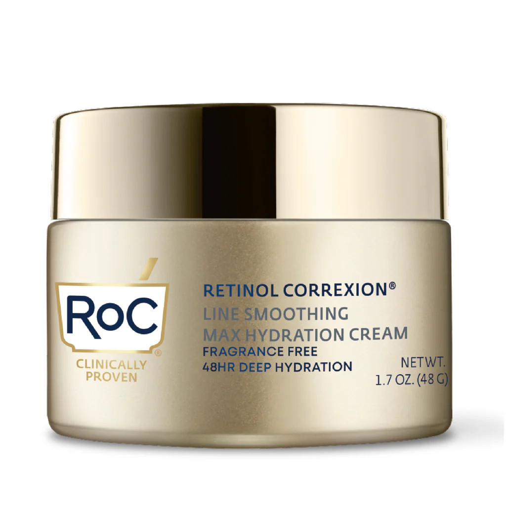 RETINOL CORREXION® Line Smoothing Max Hydration Cream Fragrance Free | Roc Skincare