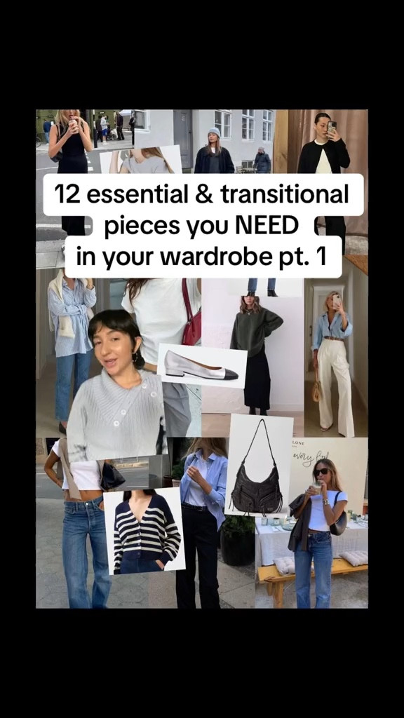 You only need 12 pieces to create the perfect transitional wardrobe ✨🖤

#LTKVideo #LTKstyletip #LTKfindsunder100